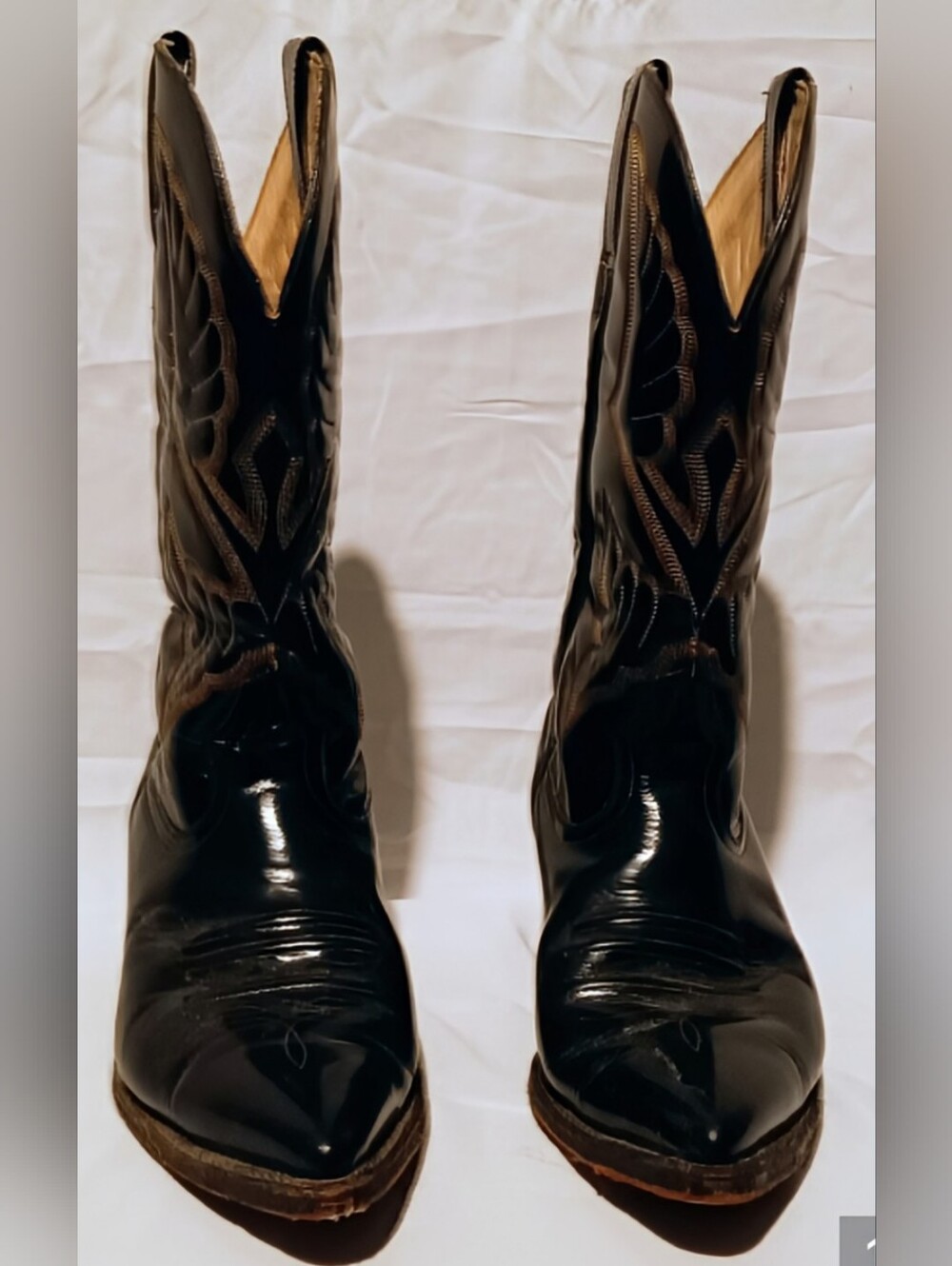 🫛Men’s Size 10 D’Jesùs Genuine Leather Cowboy Boots - Picture 2 of 9